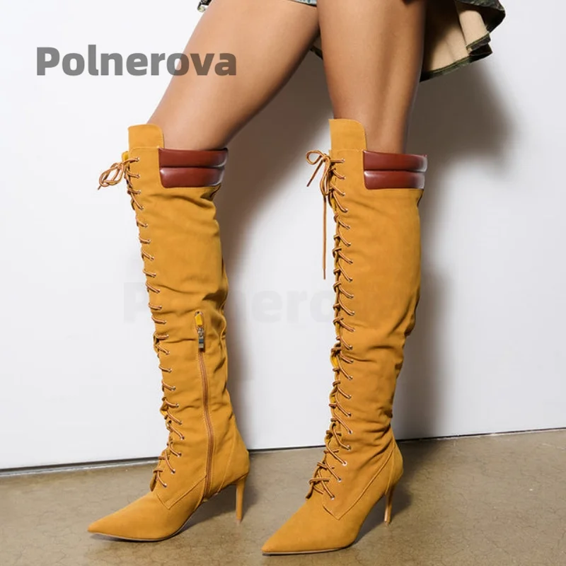 Tan Suede Knee High Boots for  - đánh giá và giá Crossfit Ladies