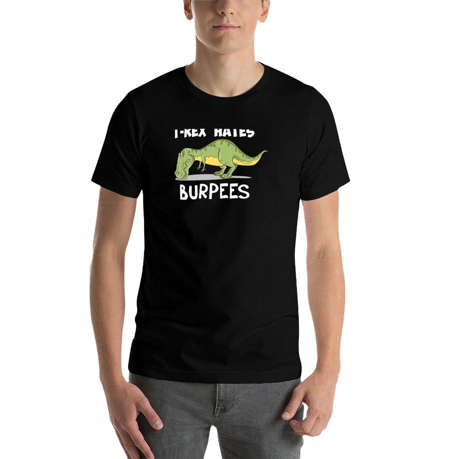 T-Rex Hates Burpees T-Shirt Su - đánh giá và giá Crossfit Mayhem
